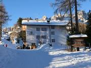 Rifugio Negritella nel cuore del comprensorio sciistico