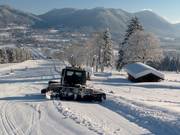 Battipista al lavoro