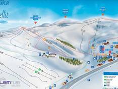 Mappa delle piste Popova Sapka