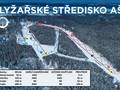 Mappa delle piste Aš