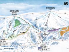 Mappa delle piste Javalambre