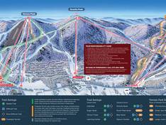 Mappa delle piste Mountain Creek - Vernon