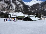 Köfele Alm presso gli impianti di risalita a valle