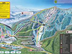 Mappa delle piste Mt. Hood Skibowl