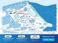 Mappa delle piste Látky-Prašivá