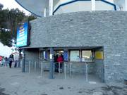 Area curata della stazione a valle a Les Angles