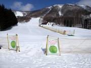 Area di esercitazione con tappeto della scuola di sci al West Mountain