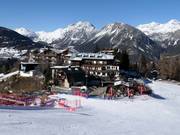 Ciuk nel mezzo del comprensorio sciistico