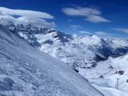 Infinite discese di neve fresca sulla Lagalb