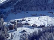 Vista sugli alloggi Vergalden