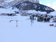 Vista sulle sistemazioni a Colfosco