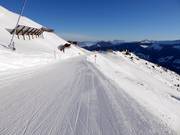Inizio delle piste presso la Panoramabahn Geols