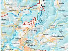 Mappa delle piste Solla - Freyung-Geyersberg
