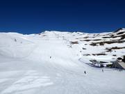 Pista Watles presso la seggiovia quadriposto superiore