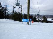 Segnaletica delle piste nell’area sciistica Ounasvaara