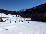 Area di esercitazione presso la seggiovia Gaisbühl alla stazione a valle