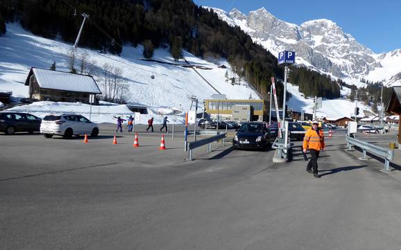 Engelberg-Titlis: Accesso nei comprensori sciistici e parcheggio – Accesso, parcheggi Titlis - Engelberg