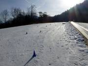 Tappeto vicino alla stazione a valle della seggiovia 4 posti