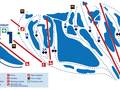 Mappa delle piste Mont Fortin
