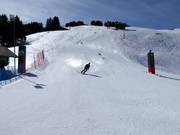 Arrivo della pista Skimovie di Coppa del Mondo al Chuenisbärgli