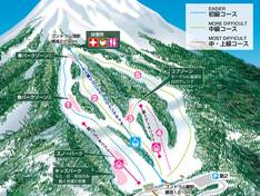 Mappa delle piste Ciao Ontake Snow Resort