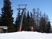 Kegellift - Skilift con T-bar/ancora
