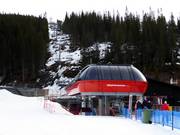 Fjällgårdsexpressen - 6pers.| Seggiovia ad alta velocità (agganc.autom.)