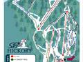 Mappa delle piste Hickory