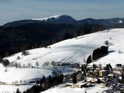 Bucklift con le piste Skischulhang e Trainingshang