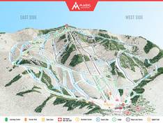 Mappa delle piste Magic Mountain