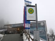 Fermata dello skibus direttamente alla stazione a valle Glungezer