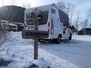 Campeggio presso la stazione a valle dell'Oedberg