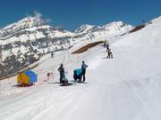 Sciovia didattica presso la Rinderhütte