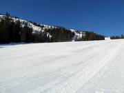 Preparazione delle piste di prima classe nell’area sciistica di Kvitfjell