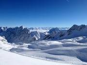 Zugspitze ricca di neve