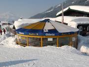 Schirmbar alla stazione a valle di St. Jakob