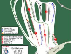 Mappa delle piste Kettlebowl