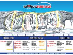 Mappa delle piste Kissing Bridge