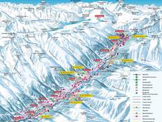 Mappa delle piste Reckingen-Gluringen