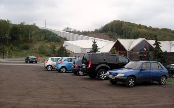 Gran Est: Accesso nei comprensori sciistici e parcheggio – Accesso, parcheggi SnowWorld Amnéville