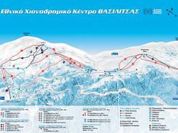 Mappa delle piste Vasilitsa
