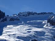 Piste sulla Marmolada