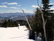 Innevamento con lance sulle discese