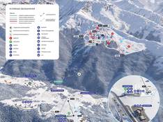 Mappa delle piste Veduchi