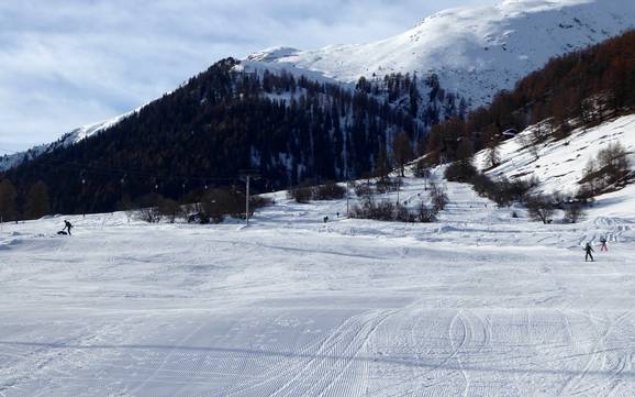 Obergoms: Dimensione dei comprensori sciistici – Dimensione Münster-Geschinen