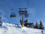 Hochwurzen II - 4pers.| Seggiovia ad alta velocità (ad agganciamento automatico) con cupole di protezione