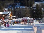 Sandlinghütte 2.0 presso il Kinderland sciistico