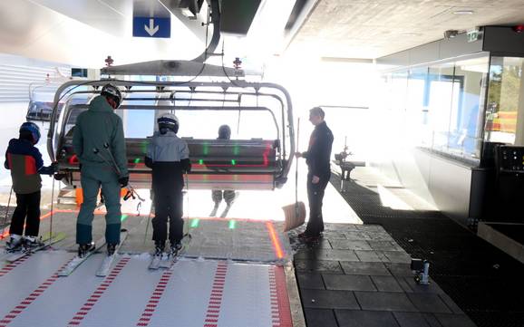 Traunstein: Cortesia nei comprensori sciistici – Cortesia Steinplatte Winklmoosalm - Waidring/Reit im Winkl