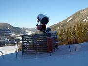 Cannone da neve nell’area sciistica Grebenzen