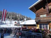 Terrazza soleggiata presso il Bottinghaus
